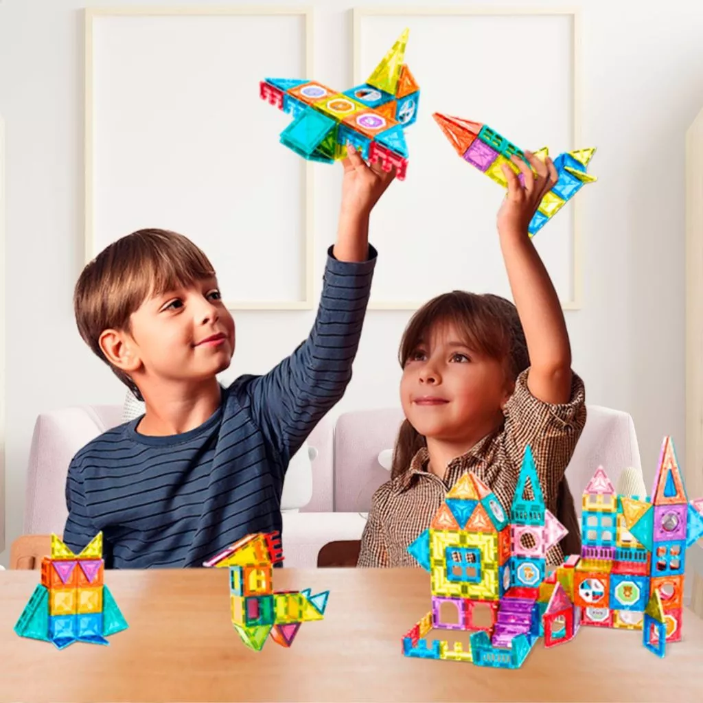 Blocos Magnéticos Educativos