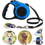 Coleira Guia 5m Retrátil Pet Cães Gatos Filhotes Até 20kg